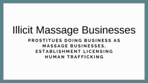 illegal massage businesses